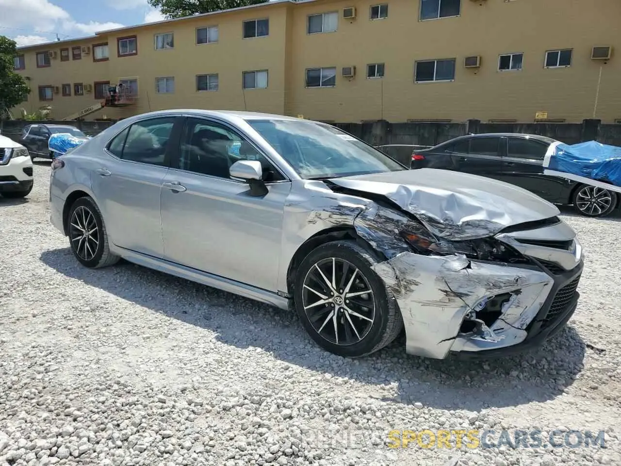 4 Photograph of a damaged car 4T1G11AK6PU763849 TOYOTA CAMRY 2023