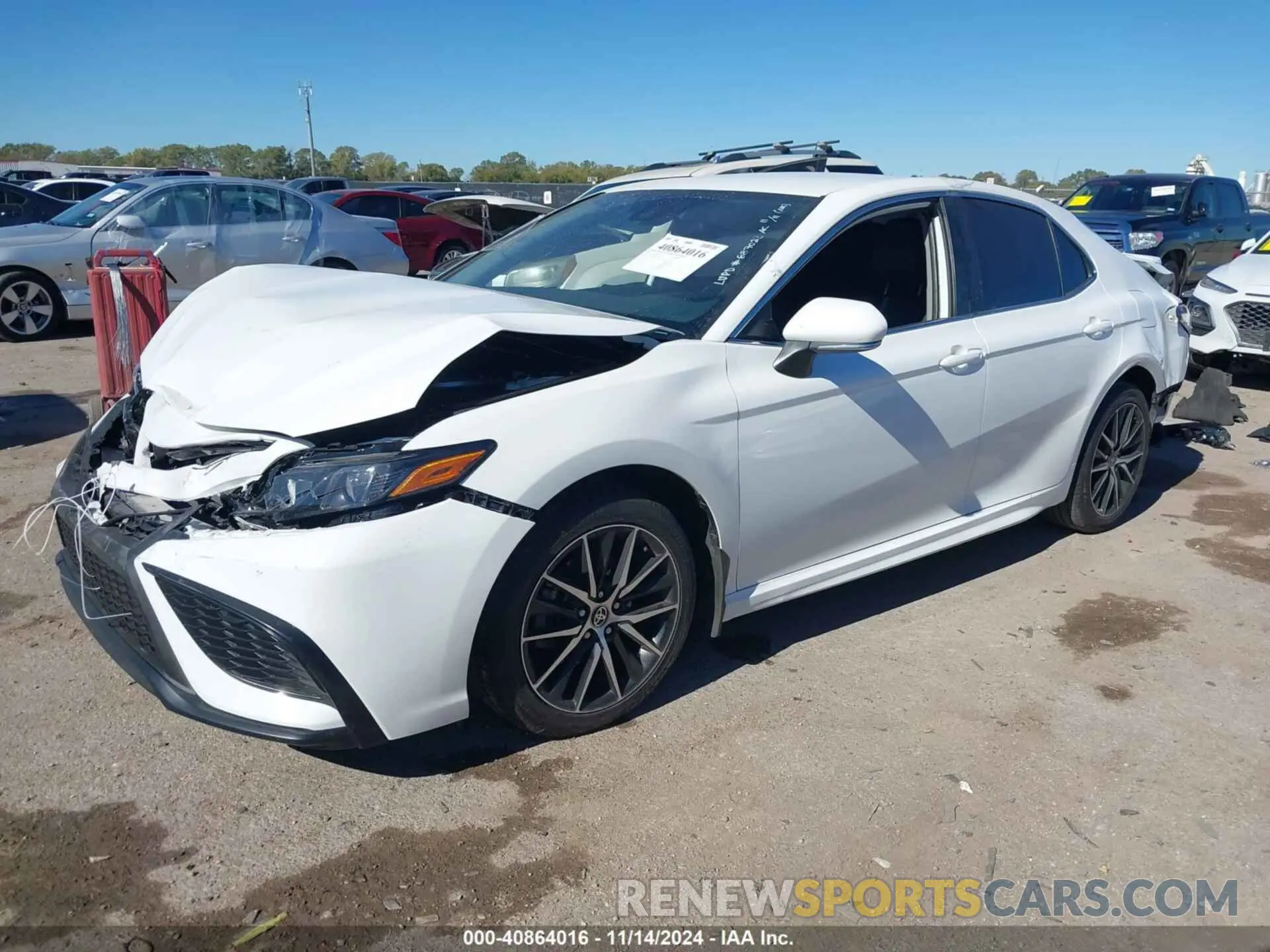 2 Photograph of a damaged car 4T1G11AK6PU800432 TOYOTA CAMRY 2023