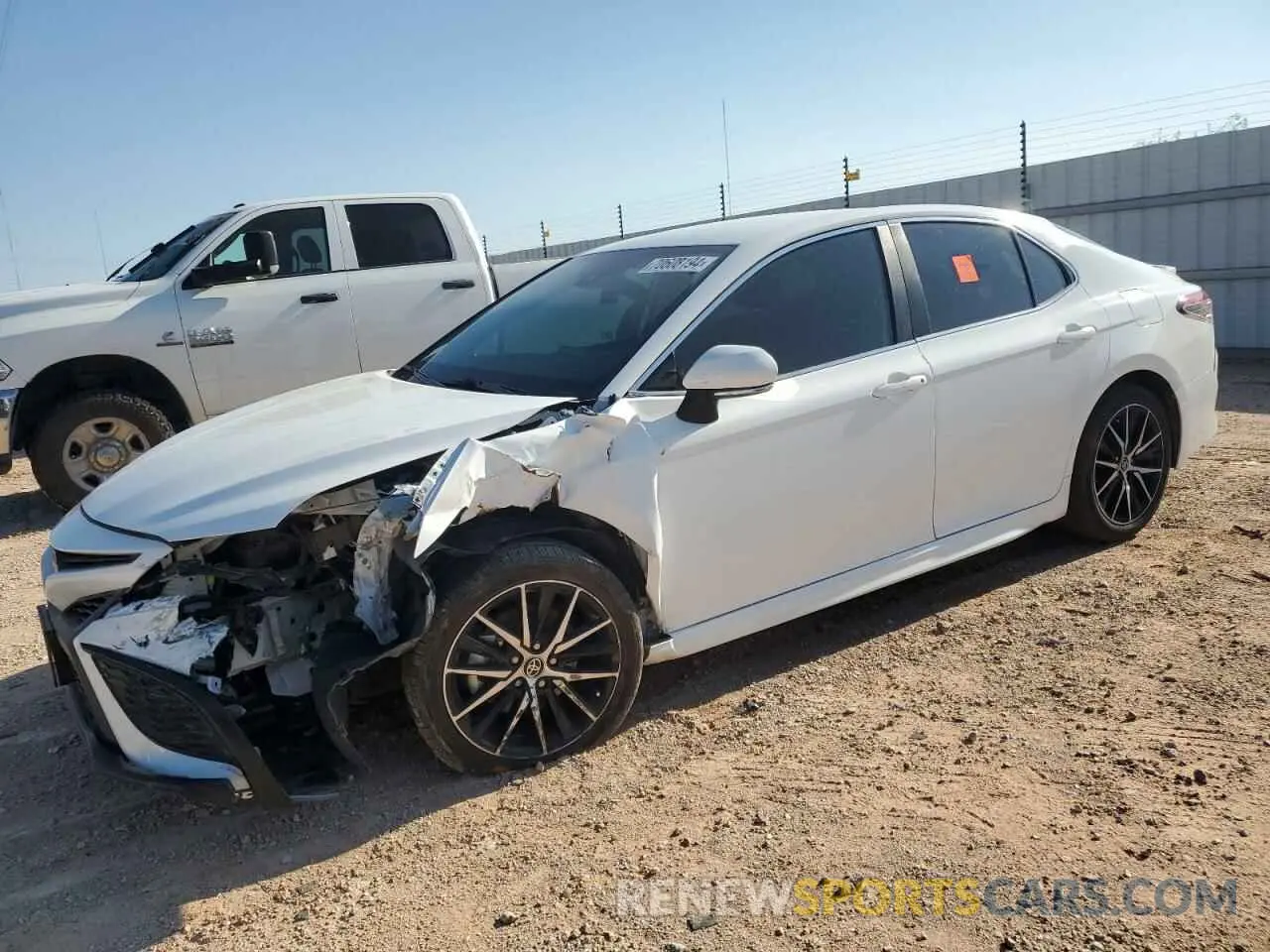 1 Photograph of a damaged car 4T1G11AK6PU813438 TOYOTA CAMRY 2023