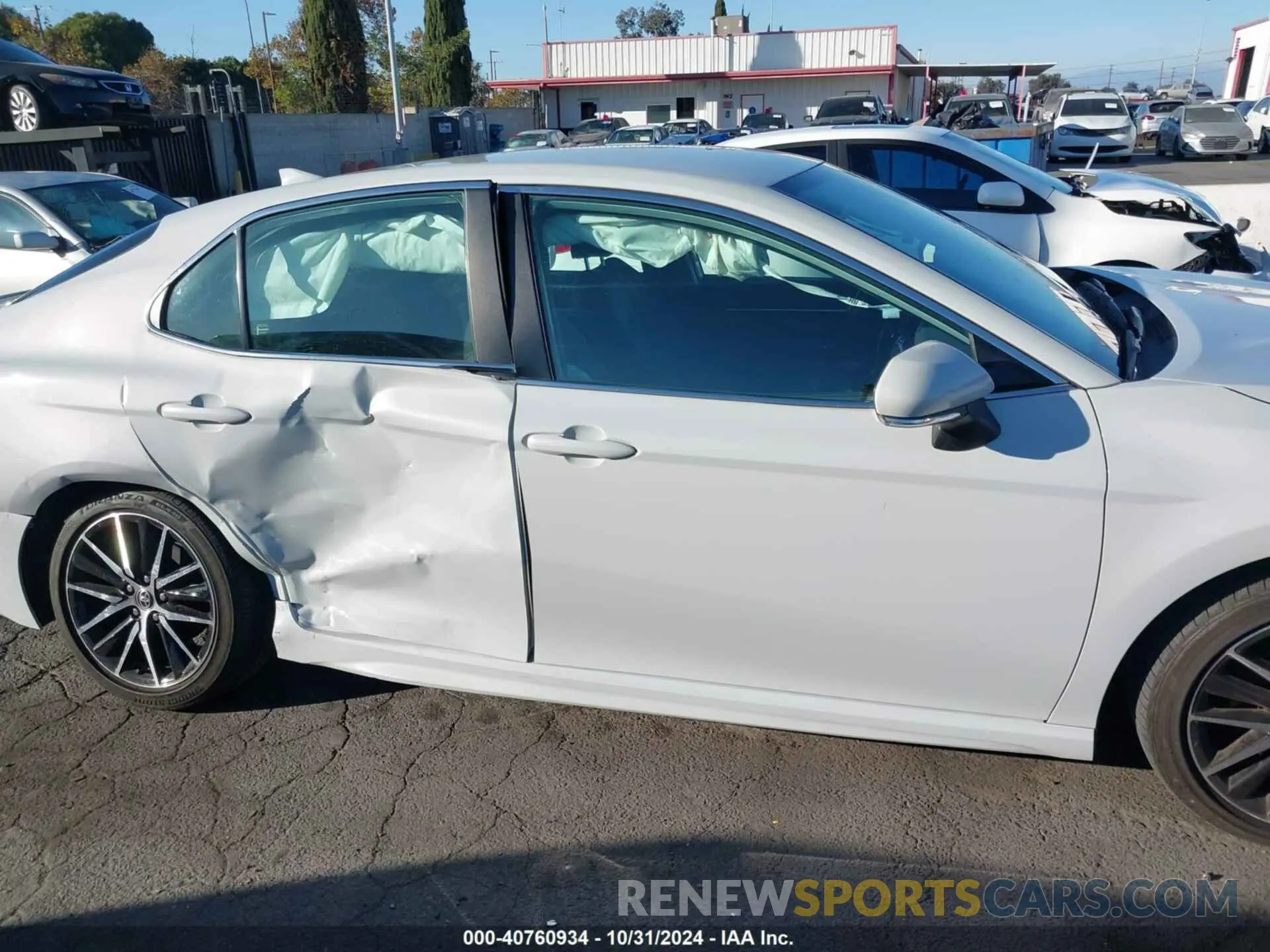 13 Photograph of a damaged car 4T1G11AK7PU114481 TOYOTA CAMRY 2023