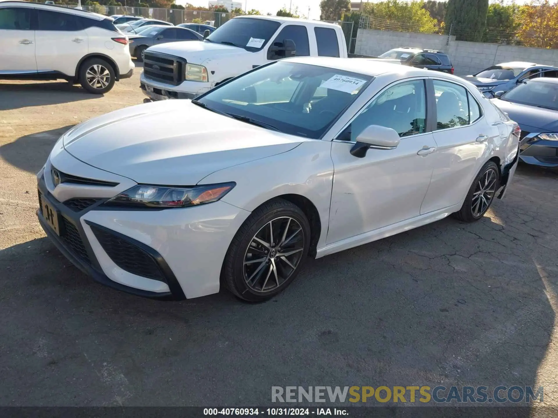 2 Photograph of a damaged car 4T1G11AK7PU114481 TOYOTA CAMRY 2023