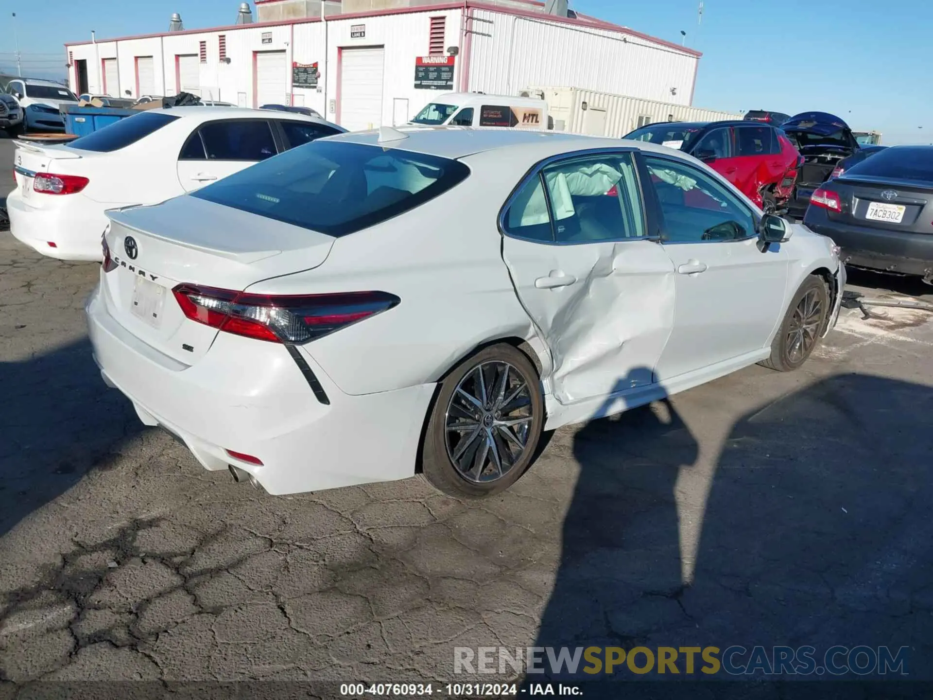4 Photograph of a damaged car 4T1G11AK7PU114481 TOYOTA CAMRY 2023