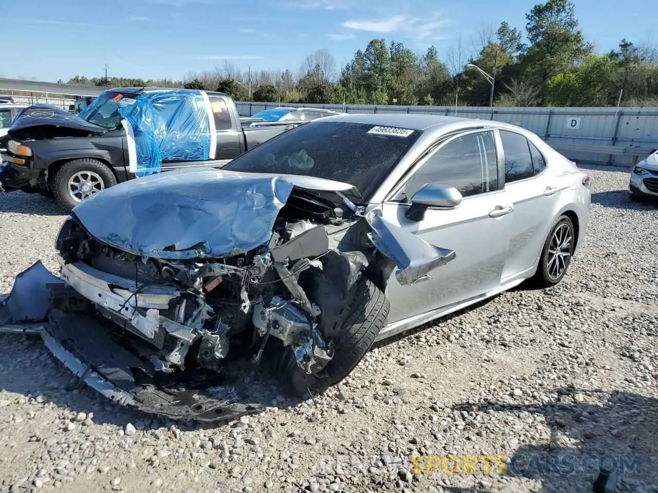 1 Photograph of a damaged car 4T1G11AK7PU129451 TOYOTA CAMRY 2023