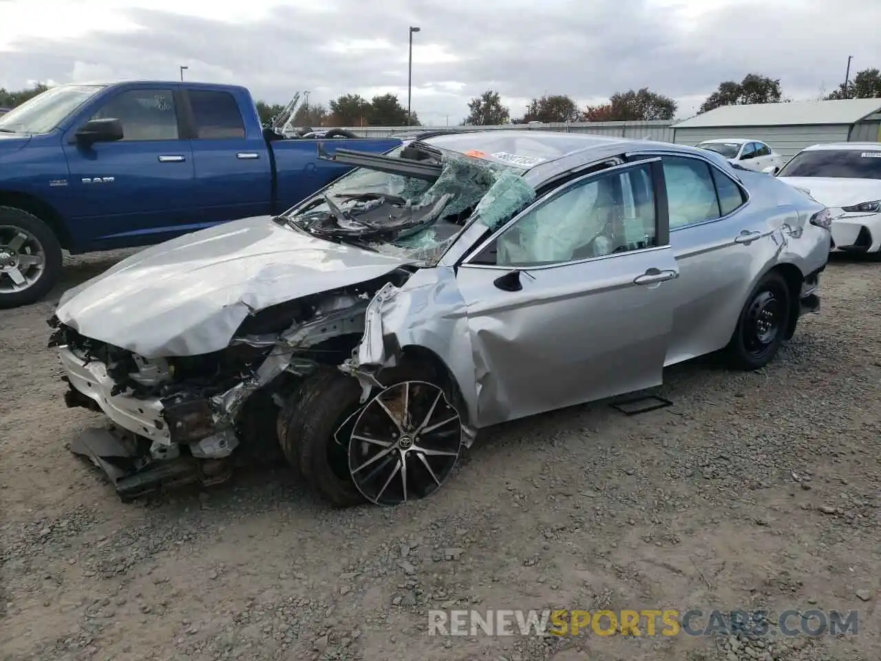 1 Photograph of a damaged car 4T1G11AK7PU148971 TOYOTA CAMRY 2023