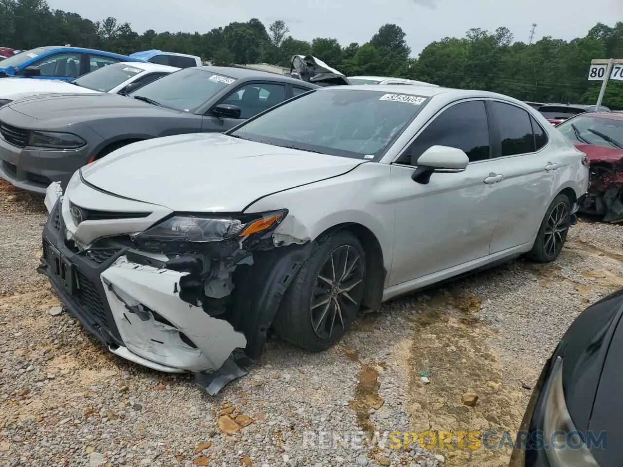 1 Photograph of a damaged car 4T1G11AK7PU155550 TOYOTA CAMRY 2023