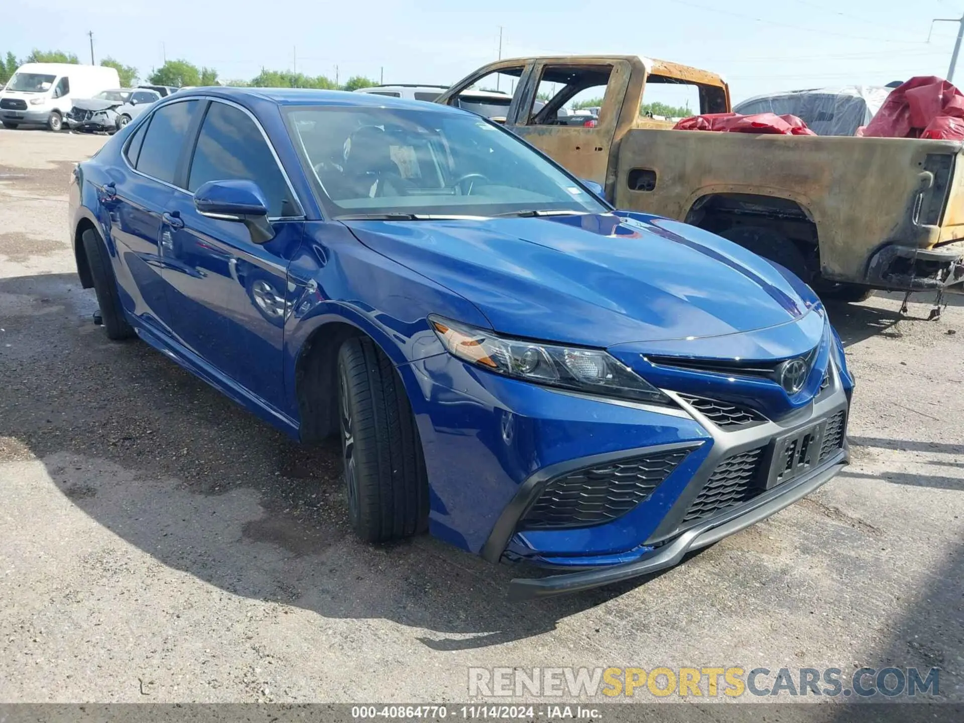 1 Photograph of a damaged car 4T1G11AK7PU173093 TOYOTA CAMRY 2023