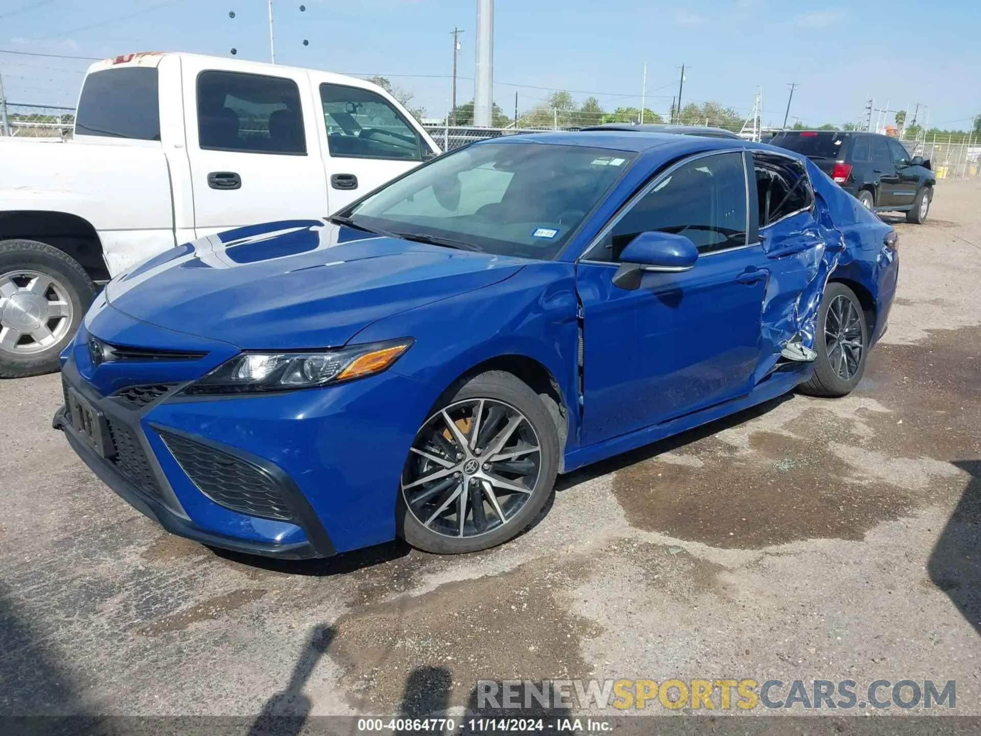2 Photograph of a damaged car 4T1G11AK7PU173093 TOYOTA CAMRY 2023