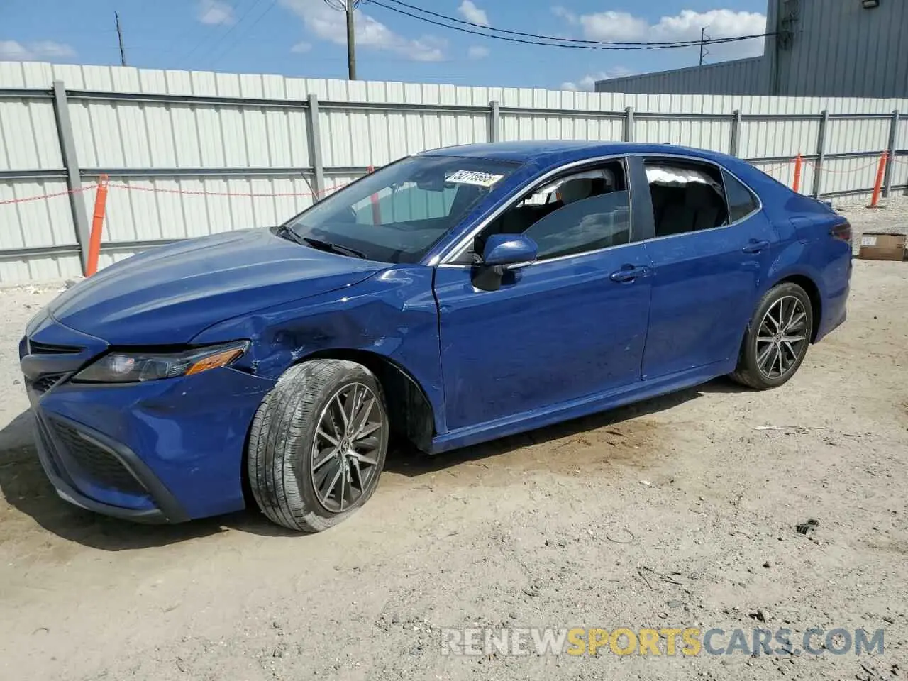 1 Photograph of a damaged car 4T1G11AK7PU173983 TOYOTA CAMRY 2023