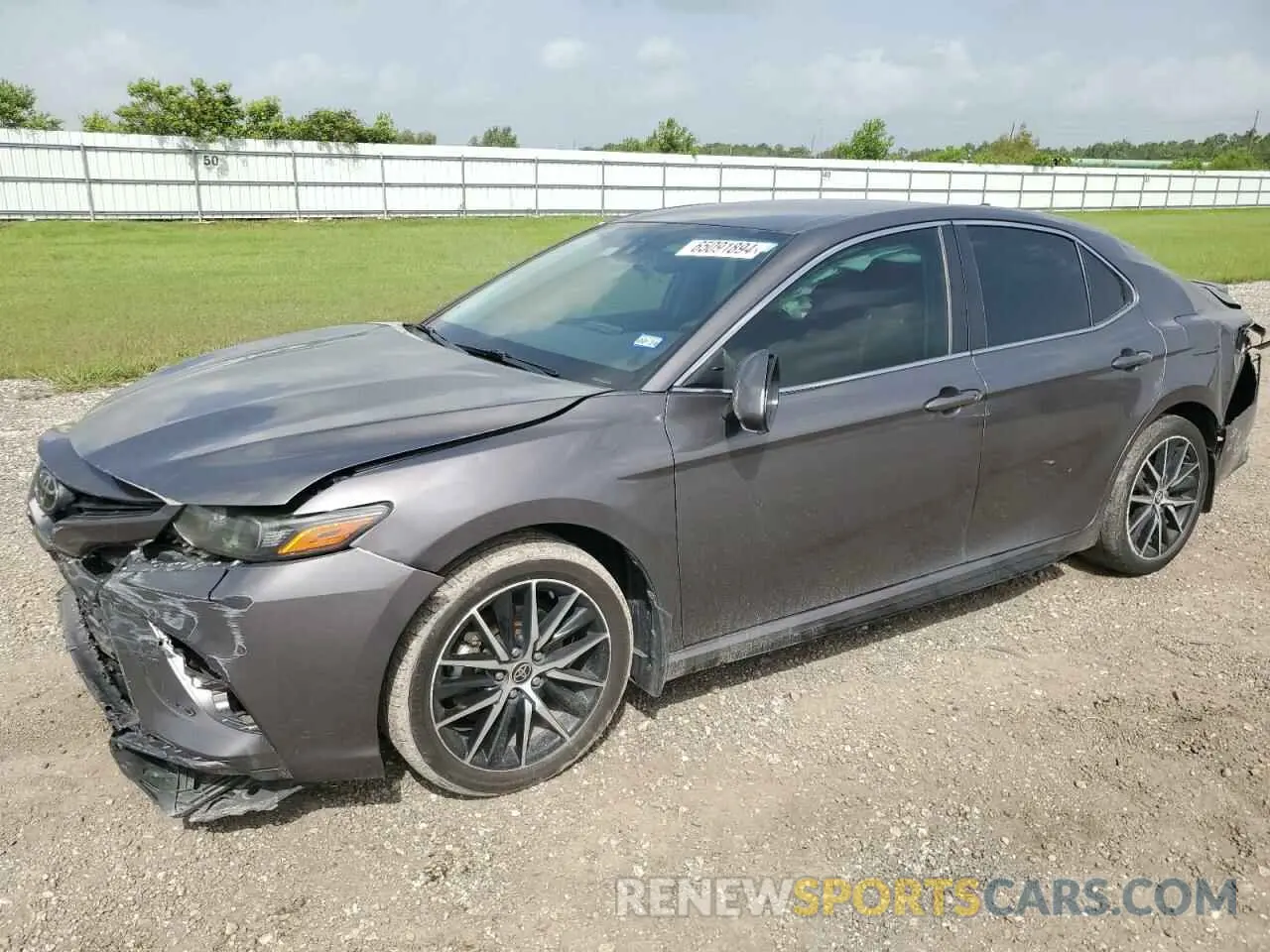 1 Photograph of a damaged car 4T1G11AK7PU727183 TOYOTA CAMRY 2023