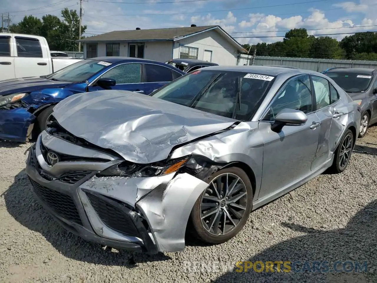 1 Photograph of a damaged car 4T1G11AK7PU732769 TOYOTA CAMRY 2023