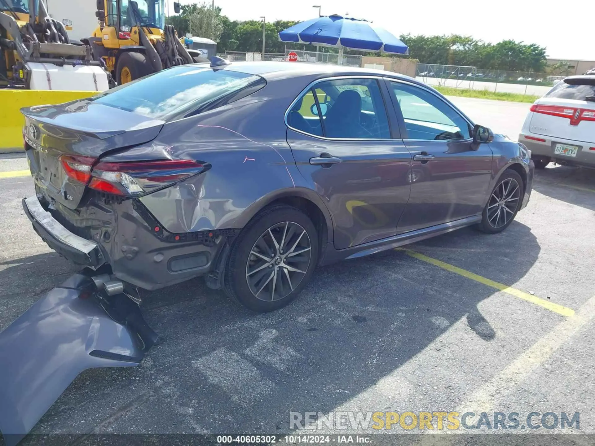4 Photograph of a damaged car 4T1G11AK7PU754447 TOYOTA CAMRY 2023