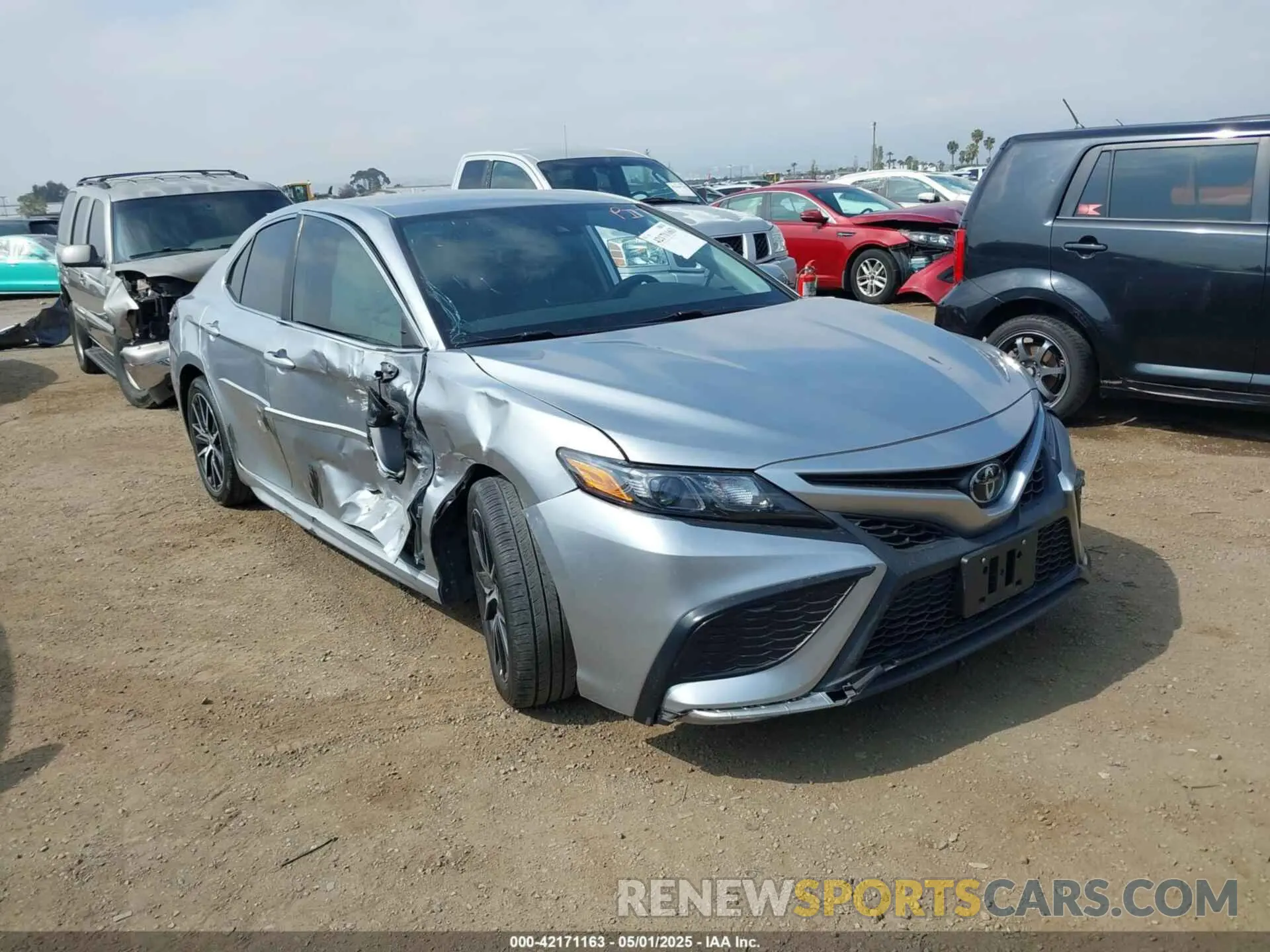 1 Photograph of a damaged car 4T1G11AK7PU782166 TOYOTA CAMRY 2023