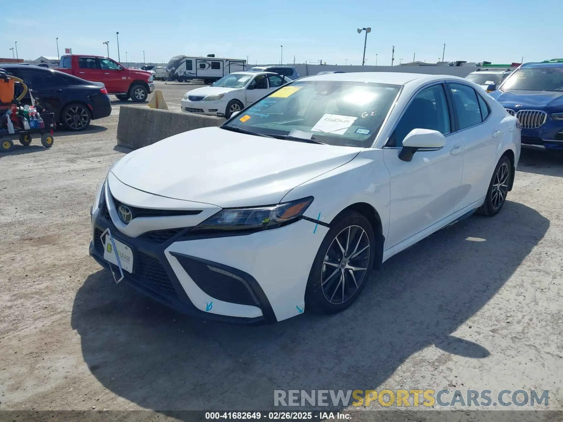 2 Photograph of a damaged car 4T1G11AK7PU821225 TOYOTA CAMRY 2023