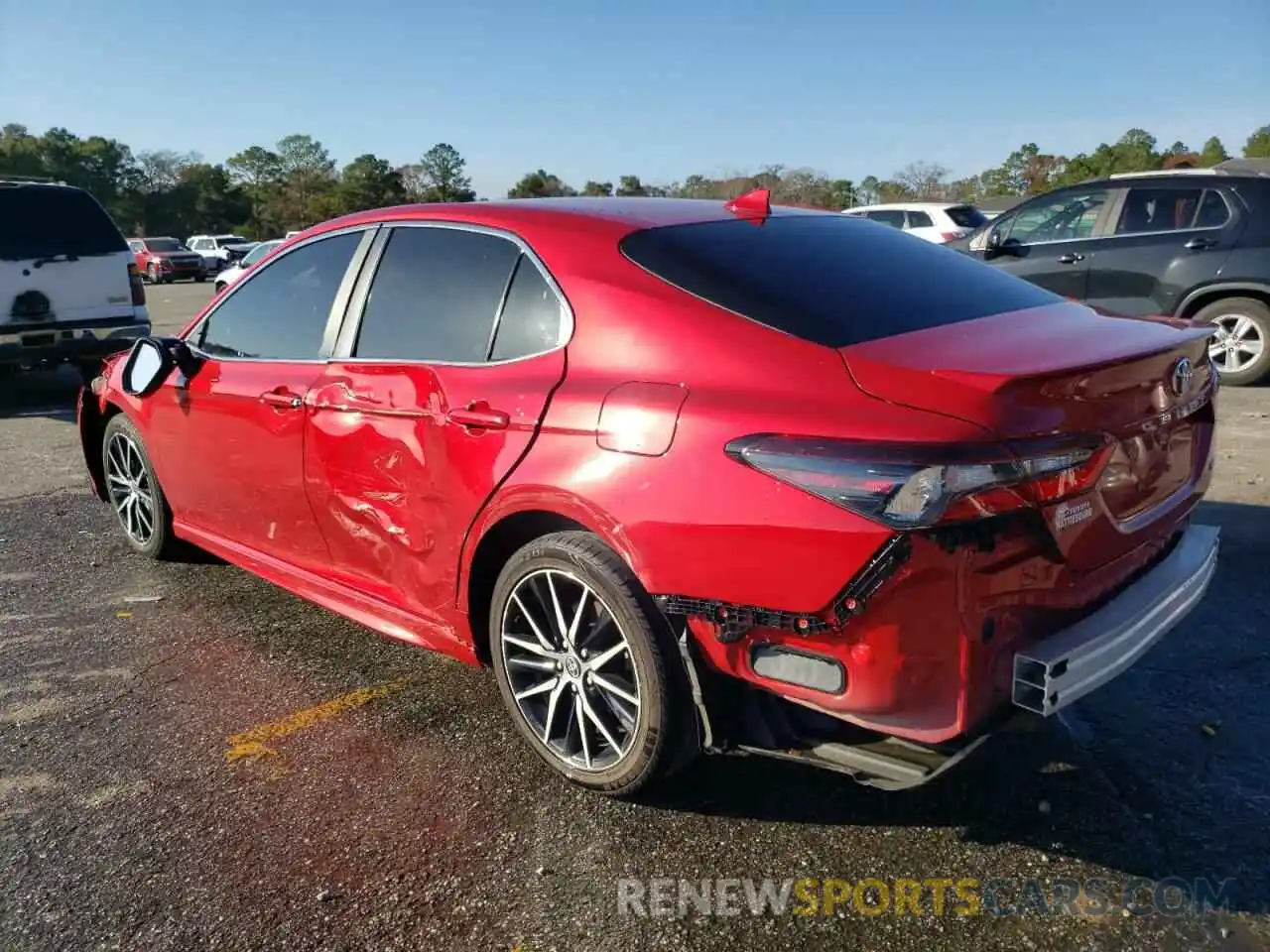 2 Photograph of a damaged car 4T1G11AK8PU079854 TOYOTA CAMRY 2023