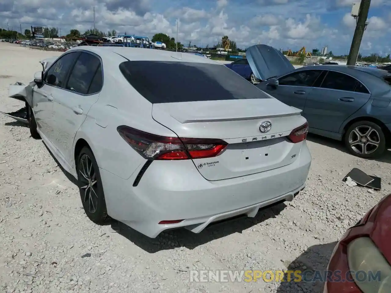 3 Photograph of a damaged car 4T1G11AK8PU083452 TOYOTA CAMRY 2023