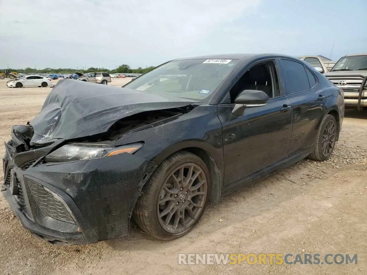 1 Photograph of a damaged car 4T1G11AK8PU087226 TOYOTA CAMRY 2023
