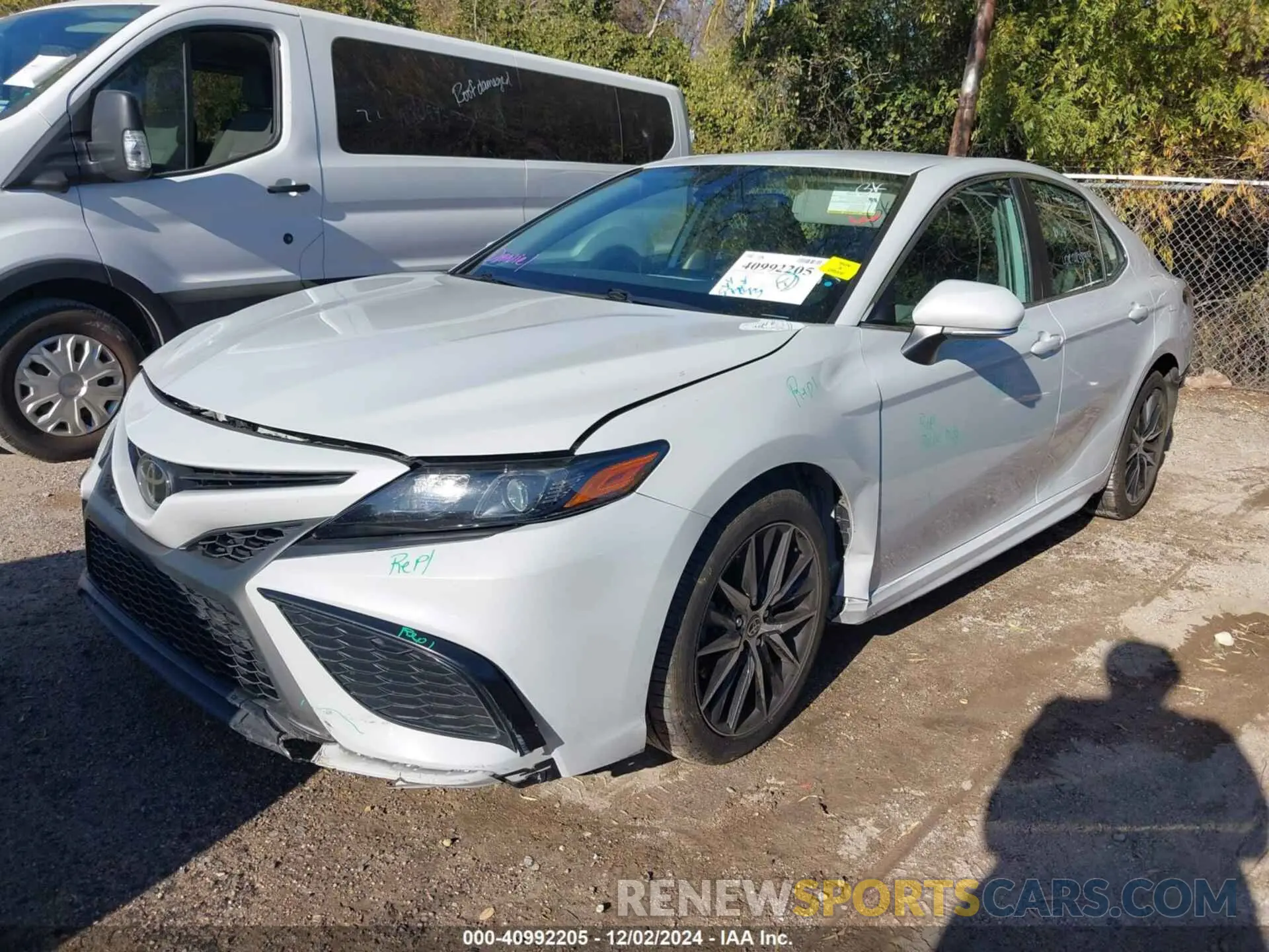 2 Photograph of a damaged car 4T1G11AK8PU088201 TOYOTA CAMRY 2023