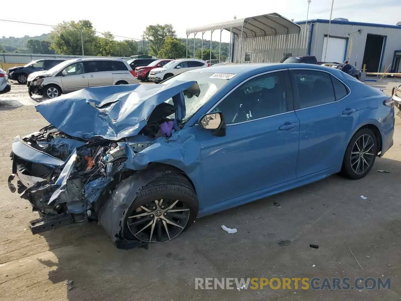 1 Photograph of a damaged car 4T1G11AK8PU096511 TOYOTA CAMRY 2023