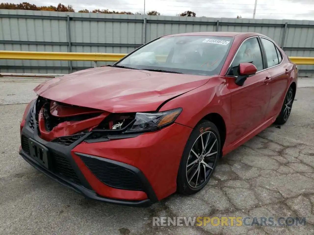 2 Photograph of a damaged car 4T1G11AK8PU099795 TOYOTA CAMRY 2023