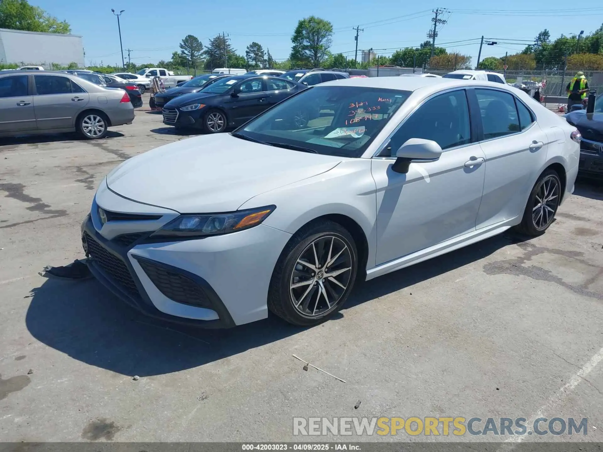 2 Photograph of a damaged car 4T1G11AK8PU108947 TOYOTA CAMRY 2023
