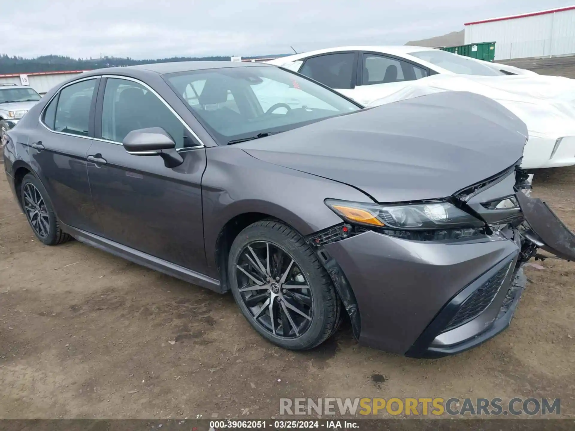 1 Photograph of a damaged car 4T1G11AK8PU728486 TOYOTA CAMRY 2023