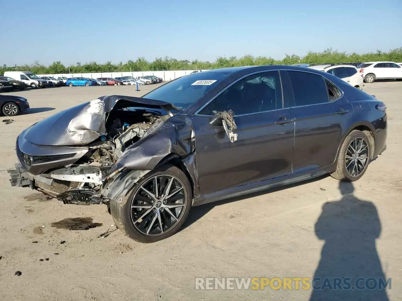 1 Photograph of a damaged car 4T1G11AK8PU732604 TOYOTA CAMRY 2023