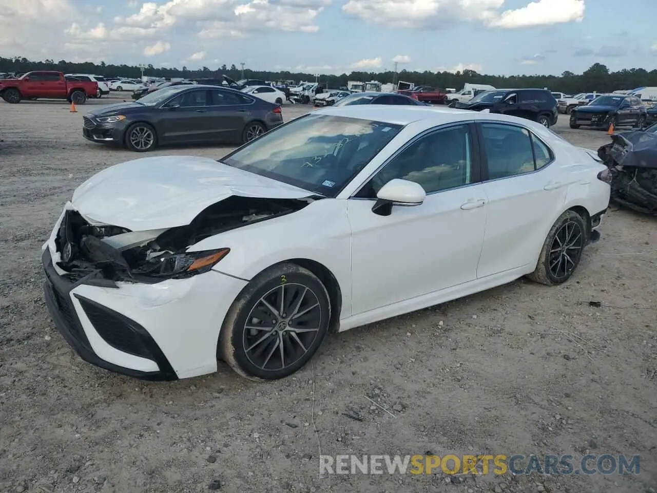 1 Photograph of a damaged car 4T1G11AK8PU742257 TOYOTA CAMRY 2023