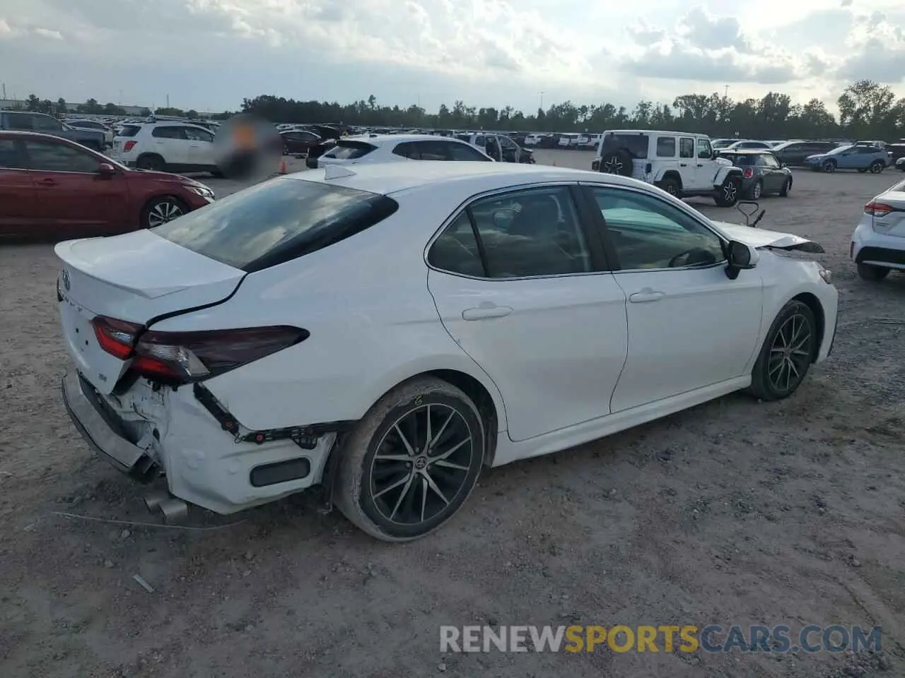3 Photograph of a damaged car 4T1G11AK8PU742257 TOYOTA CAMRY 2023