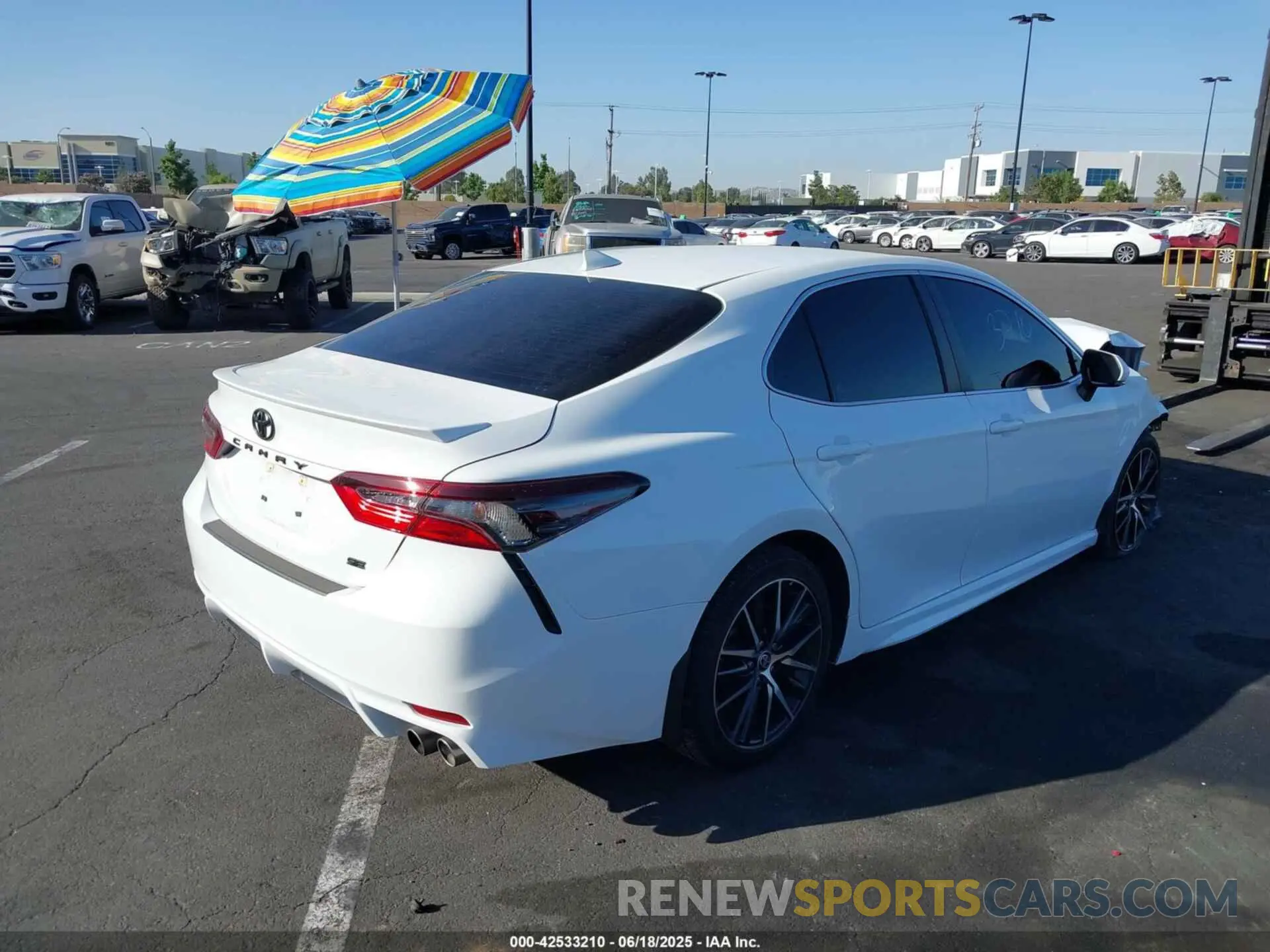 4 Photograph of a damaged car 4T1G11AK8PU763237 TOYOTA CAMRY 2023