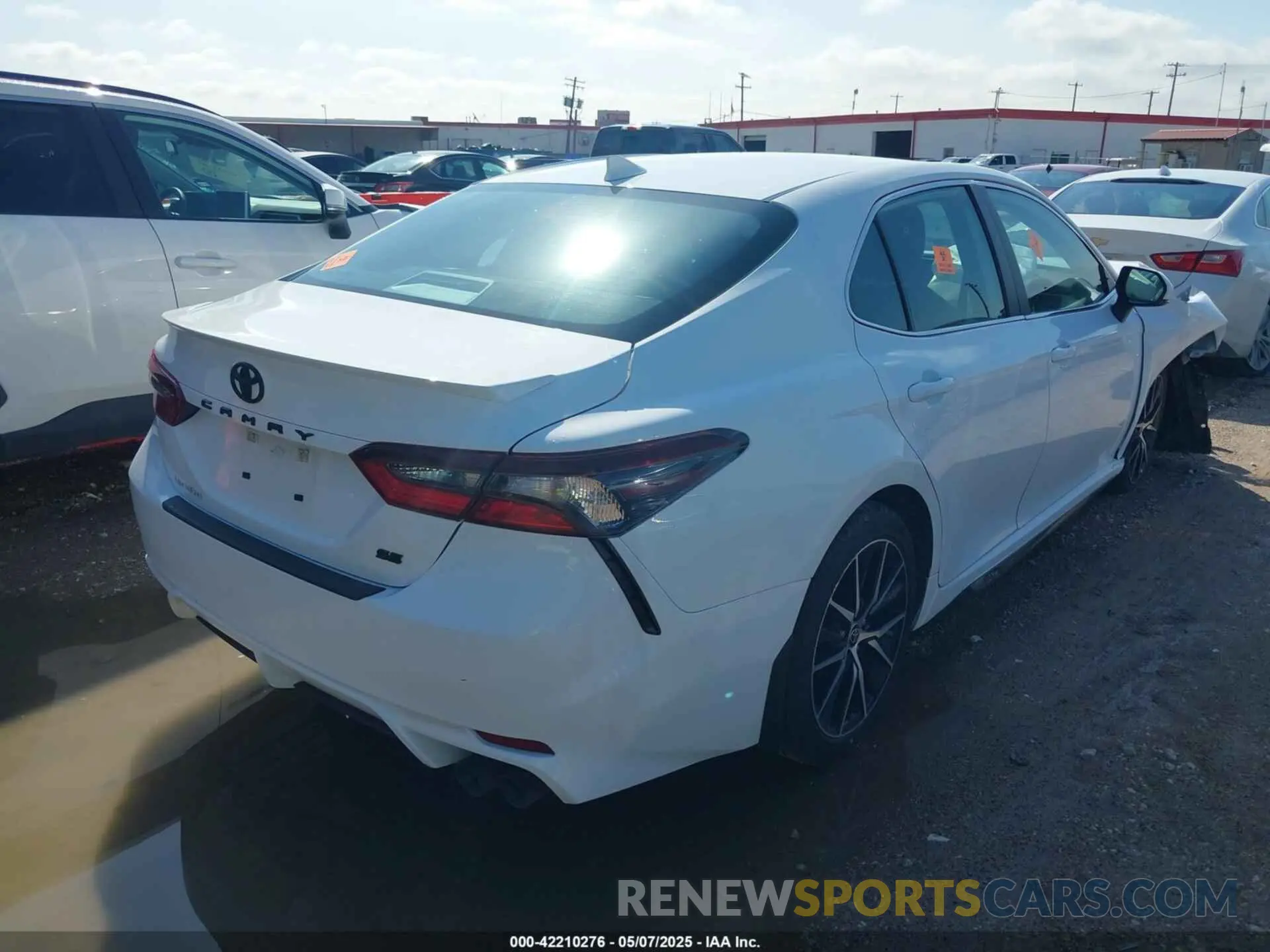 4 Photograph of a damaged car 4T1G11AK8PU794813 TOYOTA CAMRY 2023