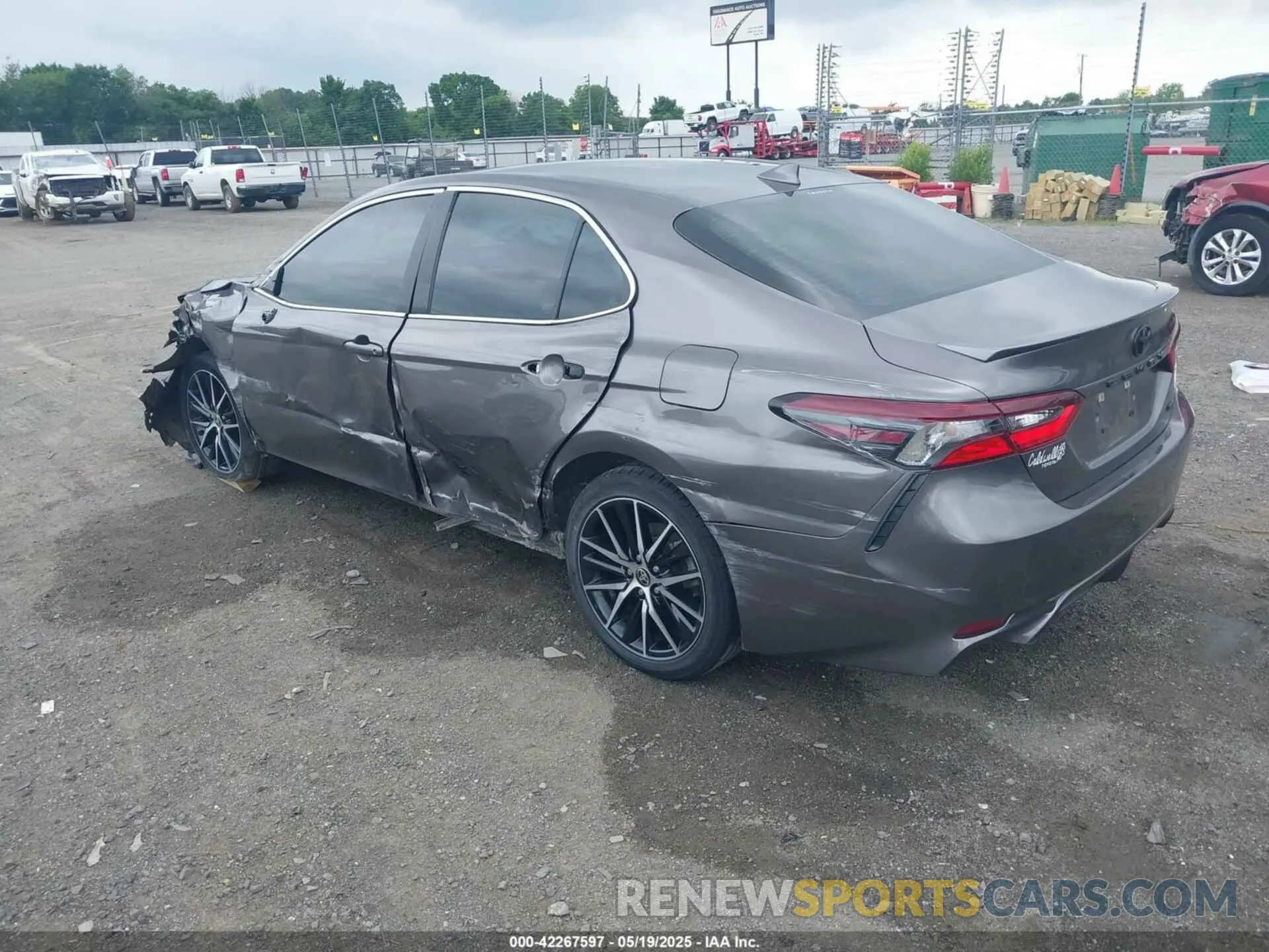 3 Photograph of a damaged car 4T1G11AK8PU798523 TOYOTA CAMRY 2023