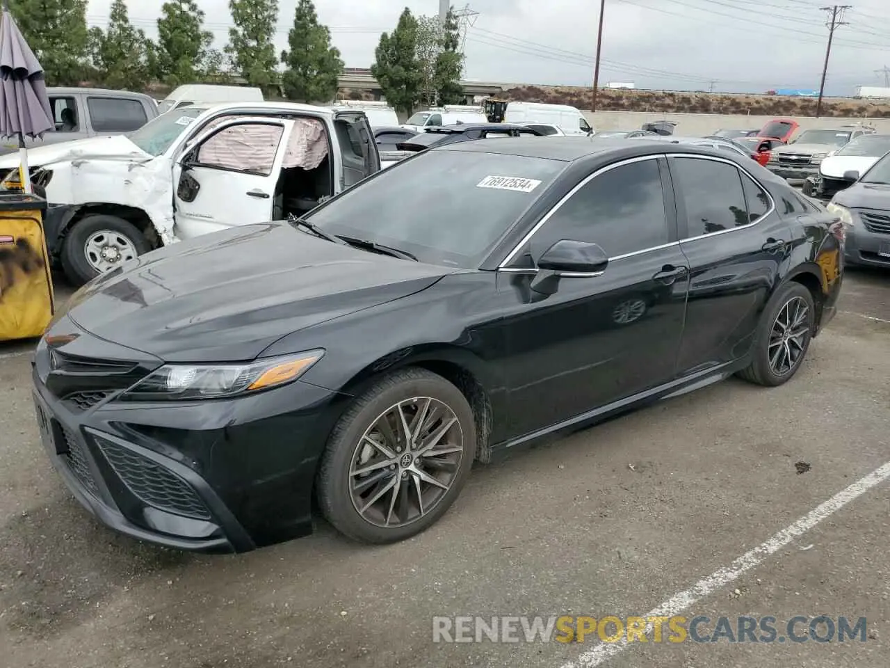 1 Photograph of a damaged car 4T1G11AK8PU801503 TOYOTA CAMRY 2023