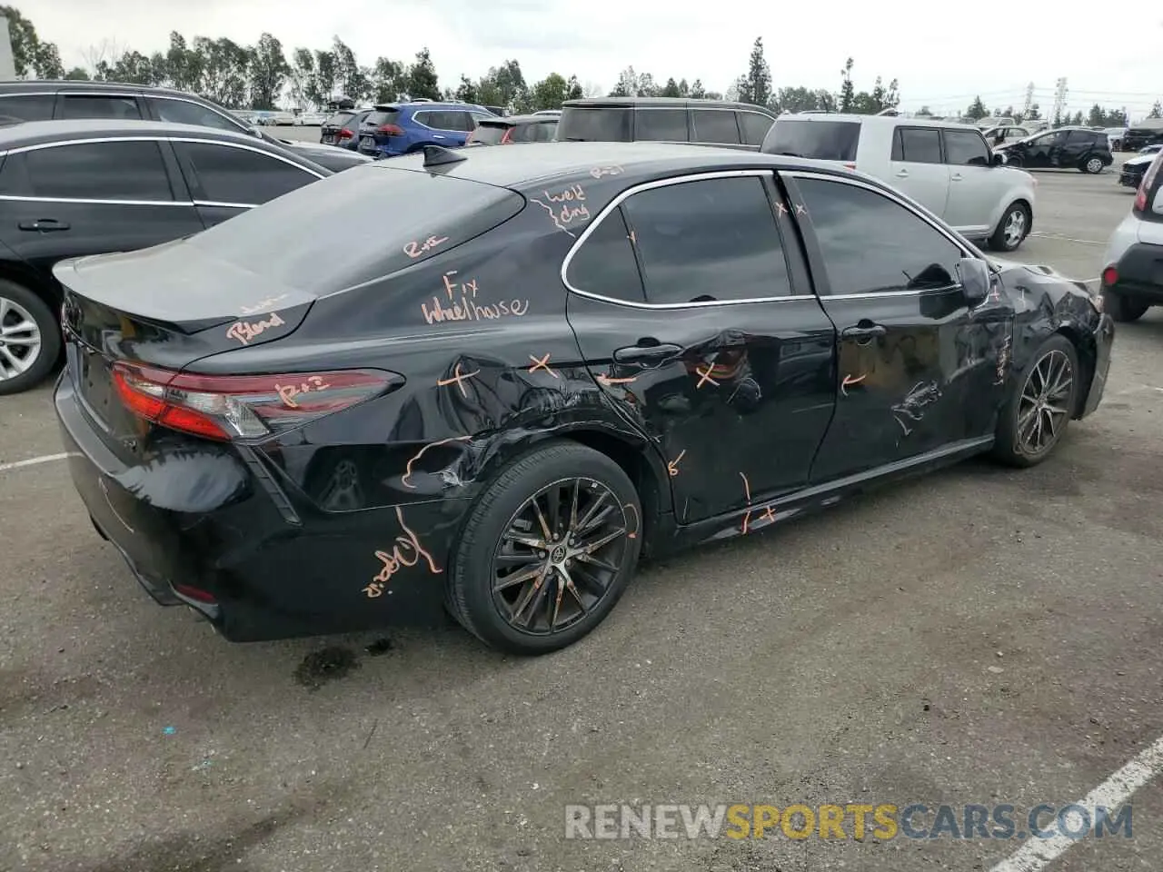 3 Photograph of a damaged car 4T1G11AK8PU801503 TOYOTA CAMRY 2023