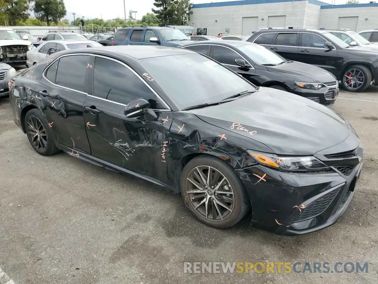 4 Photograph of a damaged car 4T1G11AK8PU801503 TOYOTA CAMRY 2023