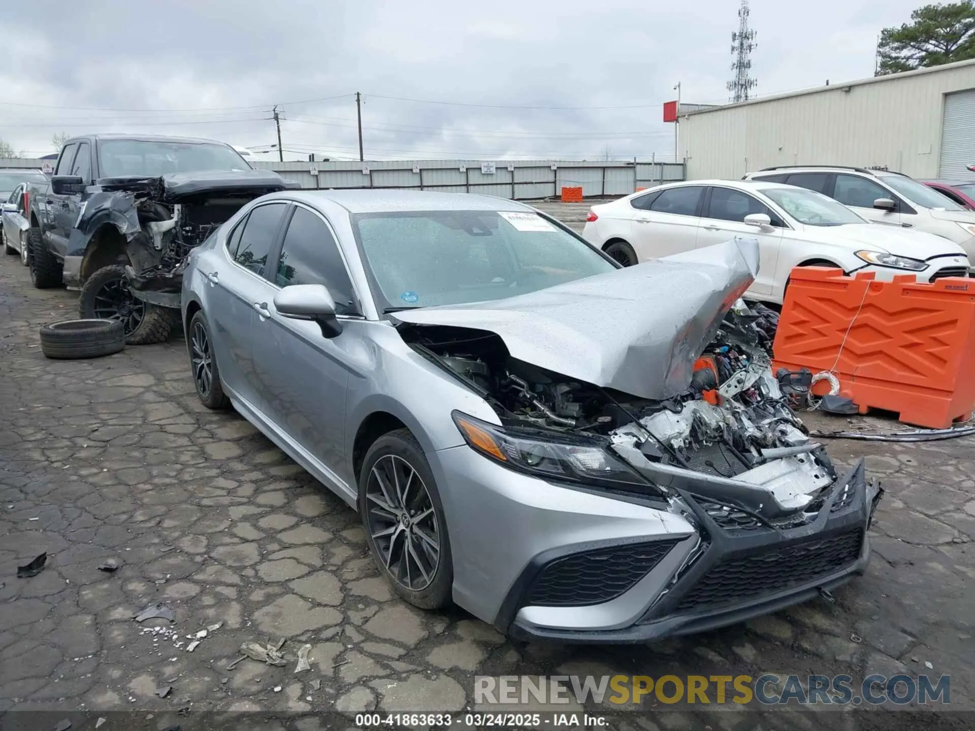 1 Photograph of a damaged car 4T1G11AK8PU801548 TOYOTA CAMRY 2023