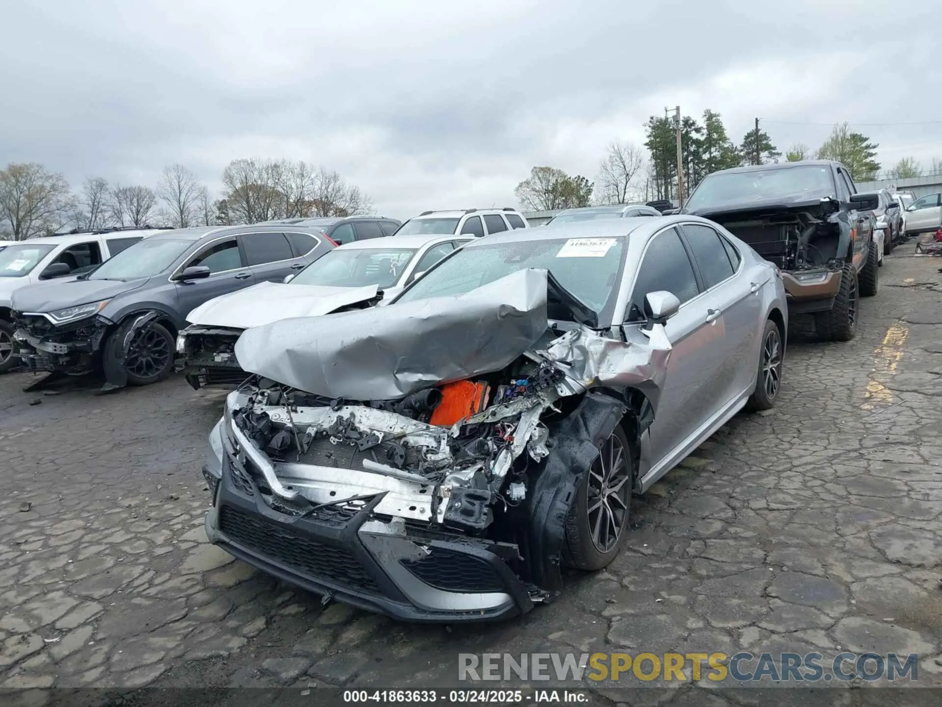 2 Photograph of a damaged car 4T1G11AK8PU801548 TOYOTA CAMRY 2023