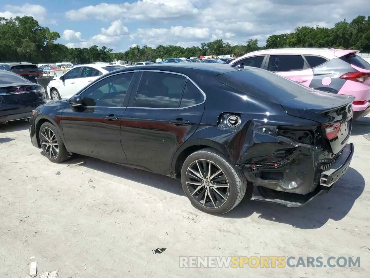 2 Photograph of a damaged car 4T1G11AK8PU811691 TOYOTA CAMRY 2023