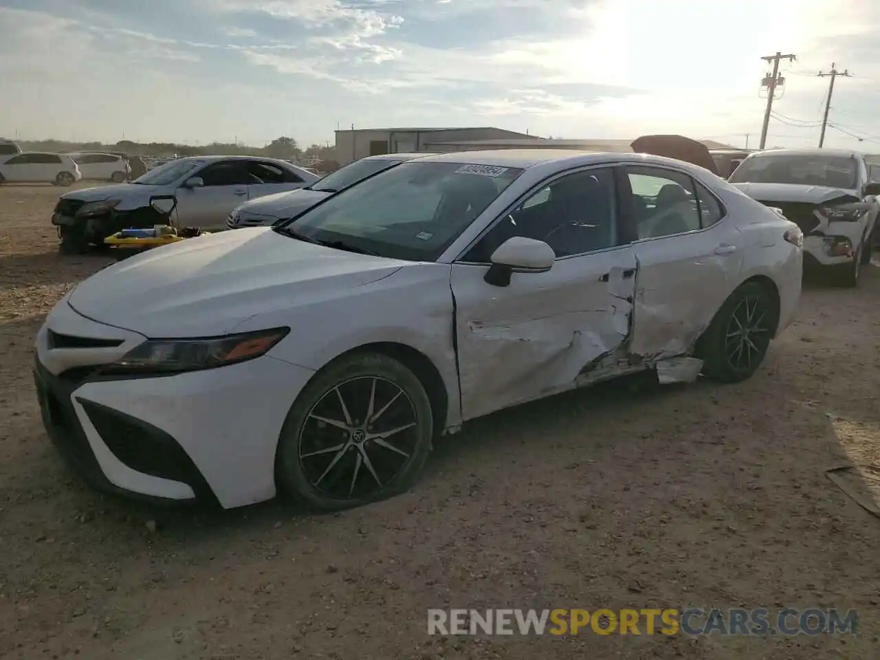 1 Photograph of a damaged car 4T1G11AK9PU077157 TOYOTA CAMRY 2023