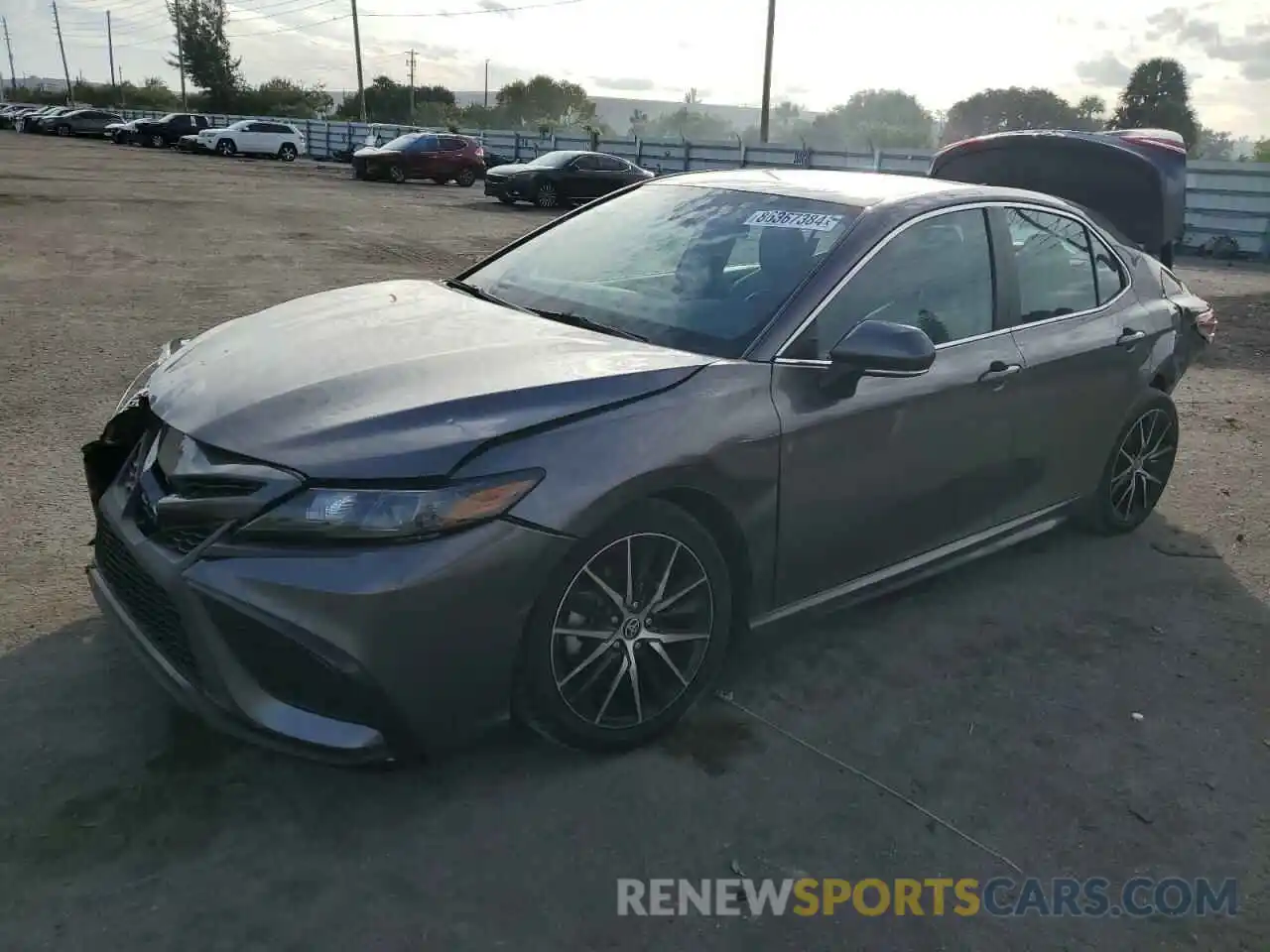 1 Photograph of a damaged car 4T1G11AK9PU100937 TOYOTA CAMRY 2023