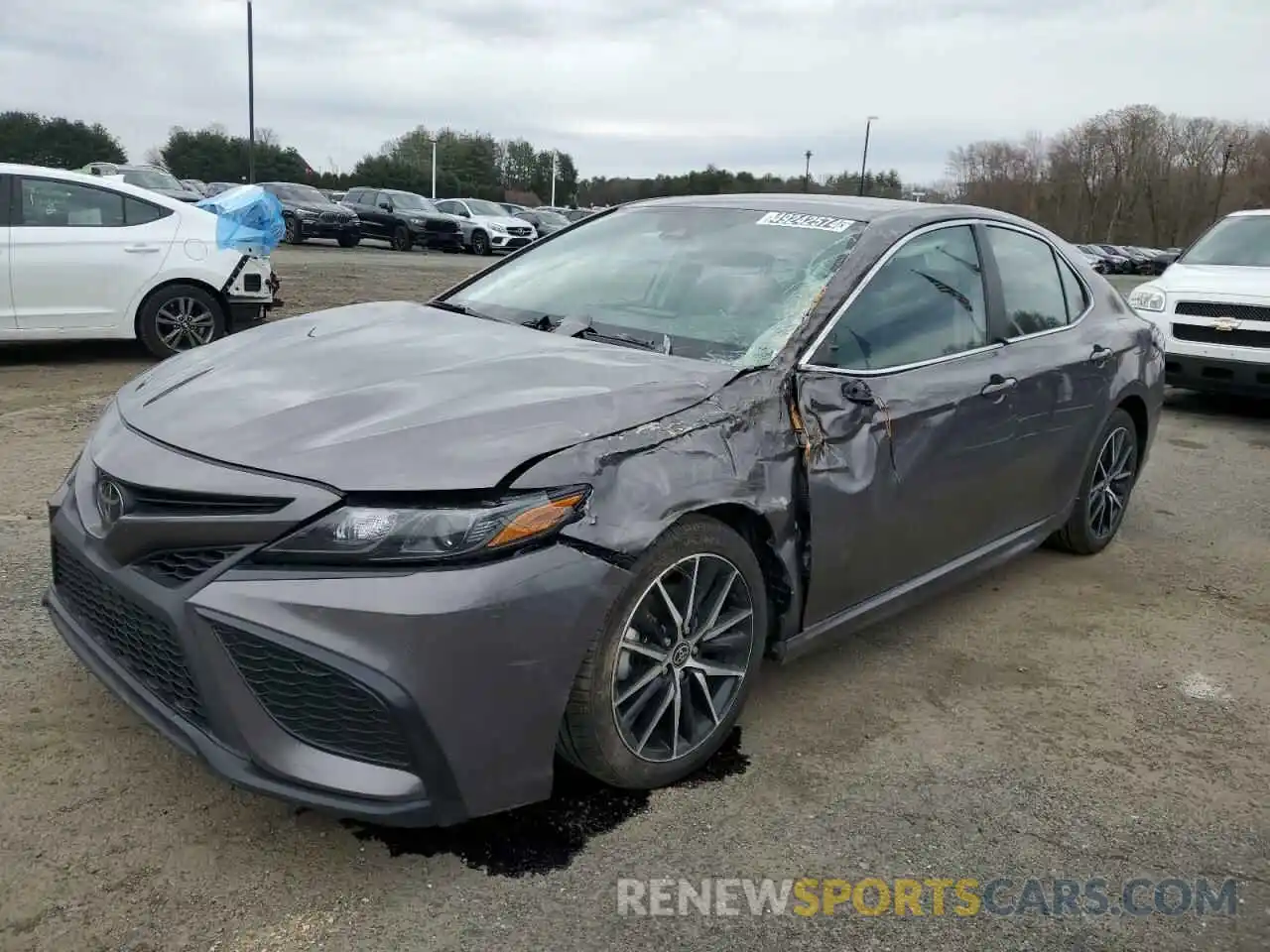 1 Photograph of a damaged car 4T1G11AK9PU119584 TOYOTA CAMRY 2023