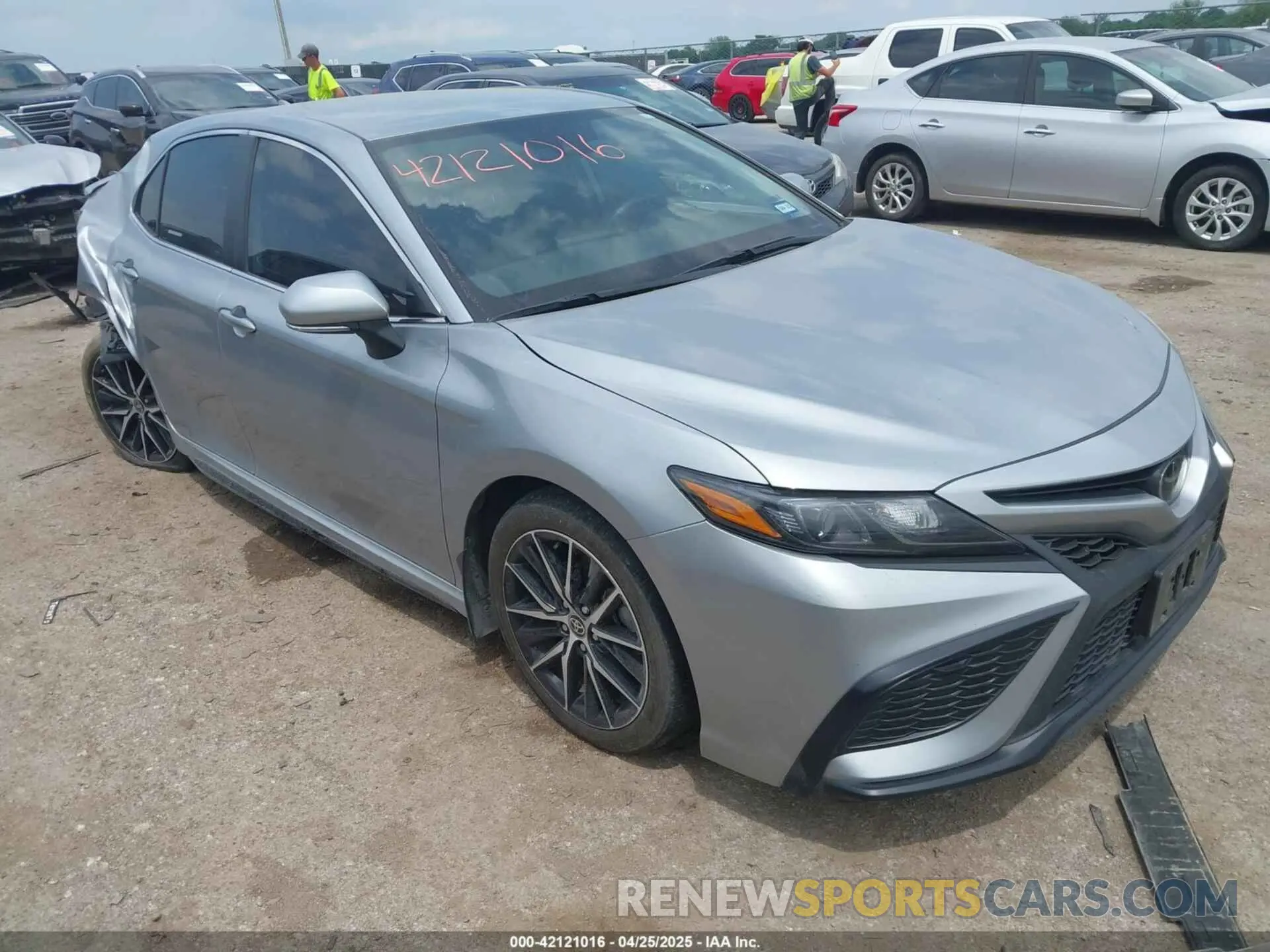 1 Photograph of a damaged car 4T1G11AK9PU155937 TOYOTA CAMRY 2023