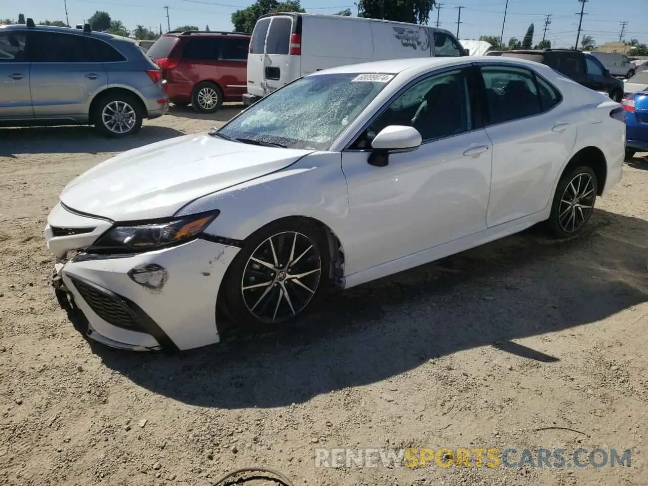 1 Photograph of a damaged car 4T1G11AK9PU172771 TOYOTA CAMRY 2023