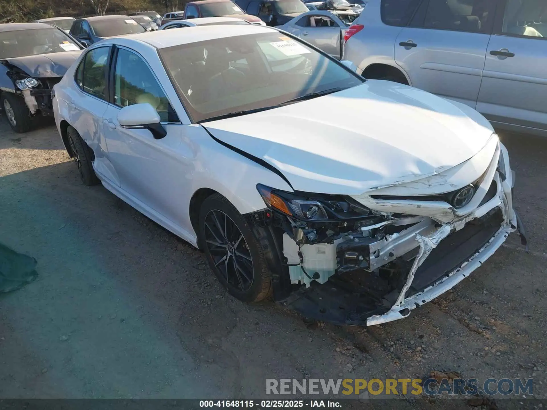 1 Photograph of a damaged car 4T1G11AK9PU751243 TOYOTA CAMRY 2023