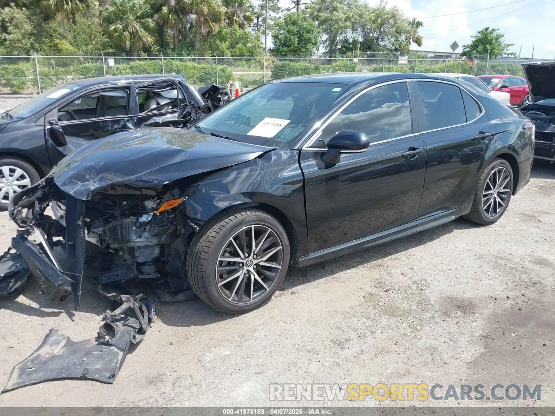 2 Photograph of a damaged car 4T1G11AK9PU757656 TOYOTA CAMRY 2023