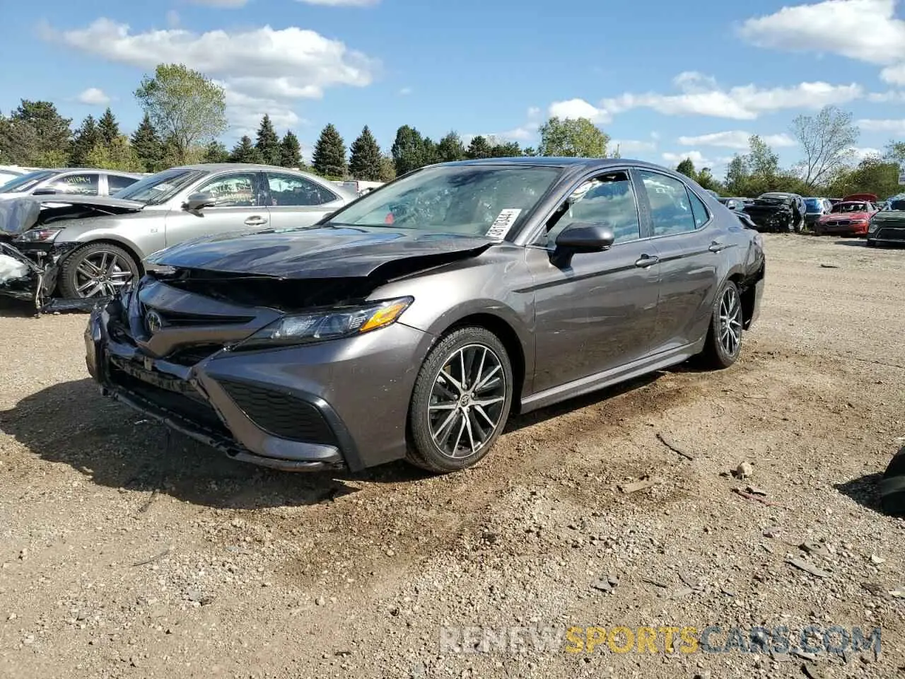 1 Photograph of a damaged car 4T1G11AK9PU808220 TOYOTA CAMRY 2023