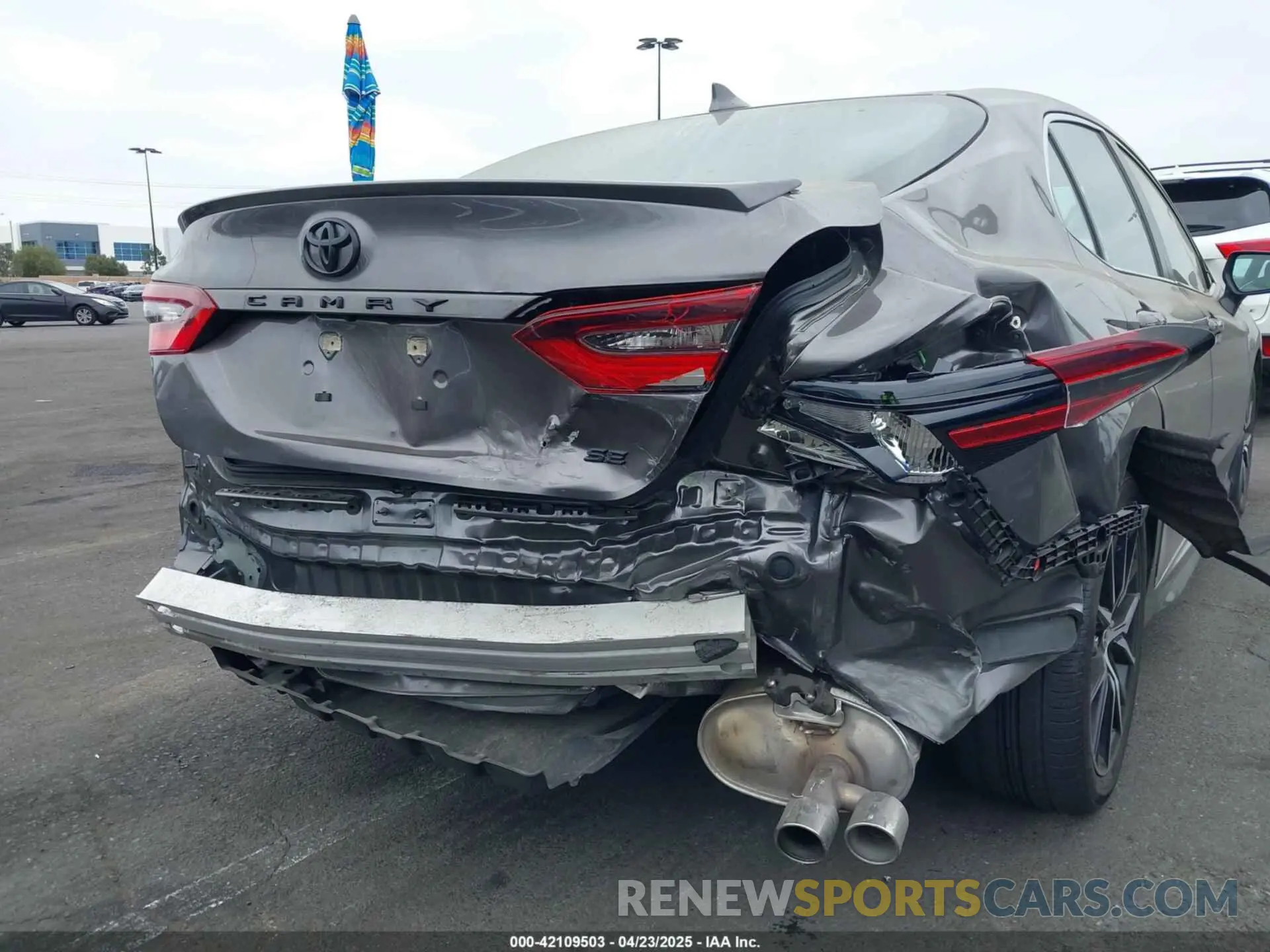 6 Photograph of a damaged car 4T1G11AK9PU812493 TOYOTA CAMRY 2023