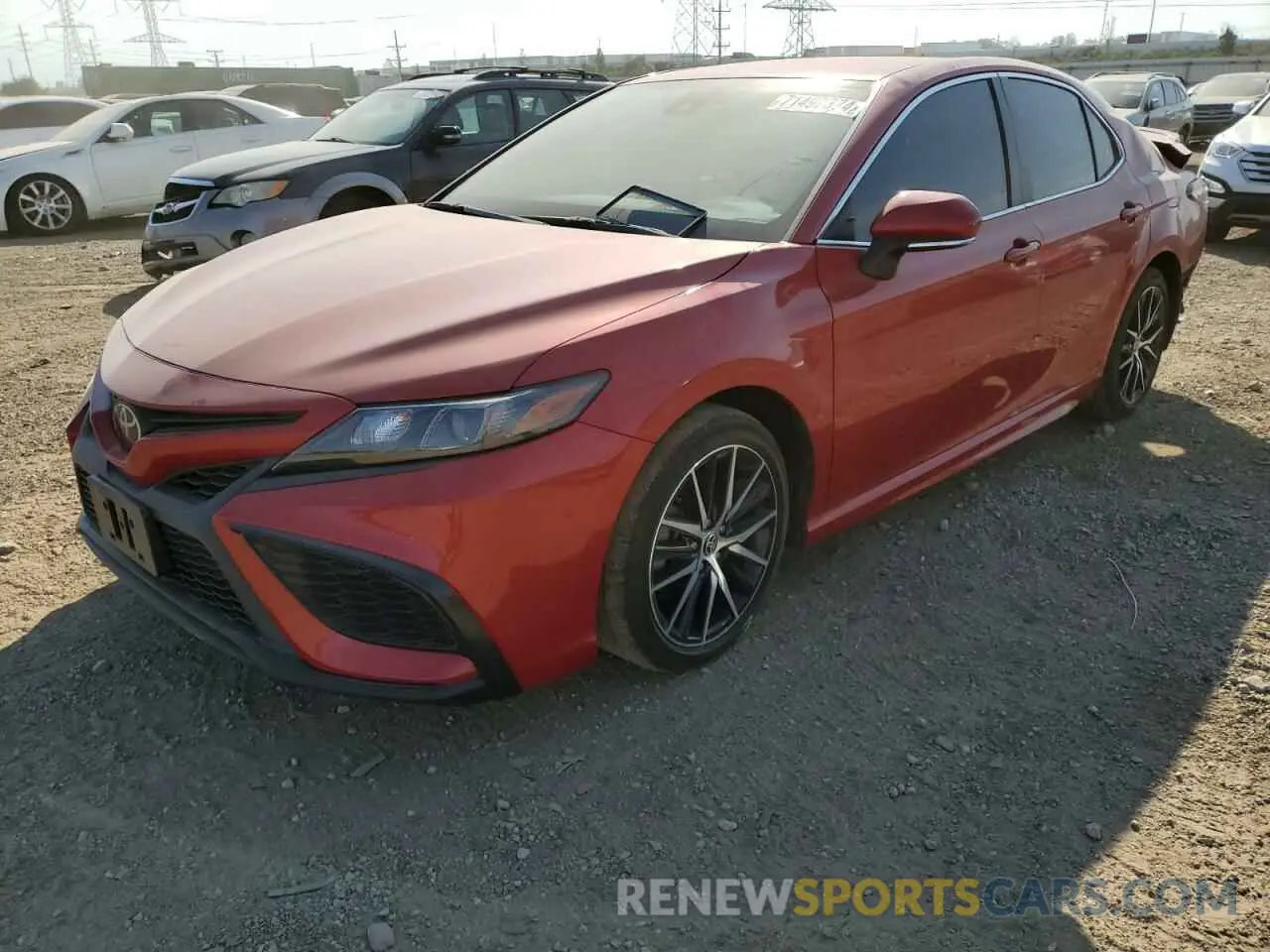 1 Photograph of a damaged car 4T1G11AKXPU080486 TOYOTA CAMRY 2023