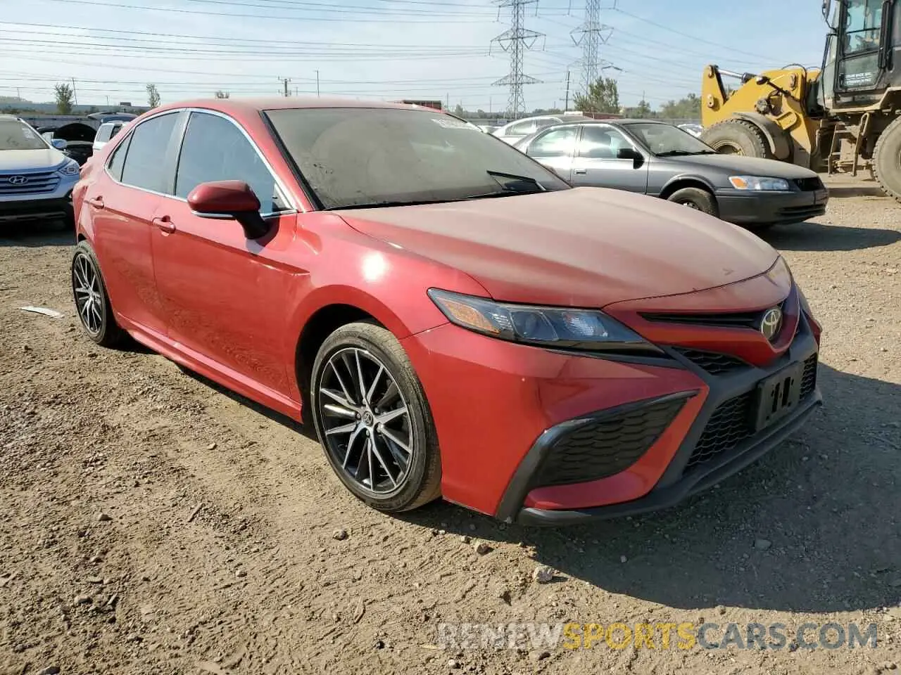 4 Photograph of a damaged car 4T1G11AKXPU080486 TOYOTA CAMRY 2023