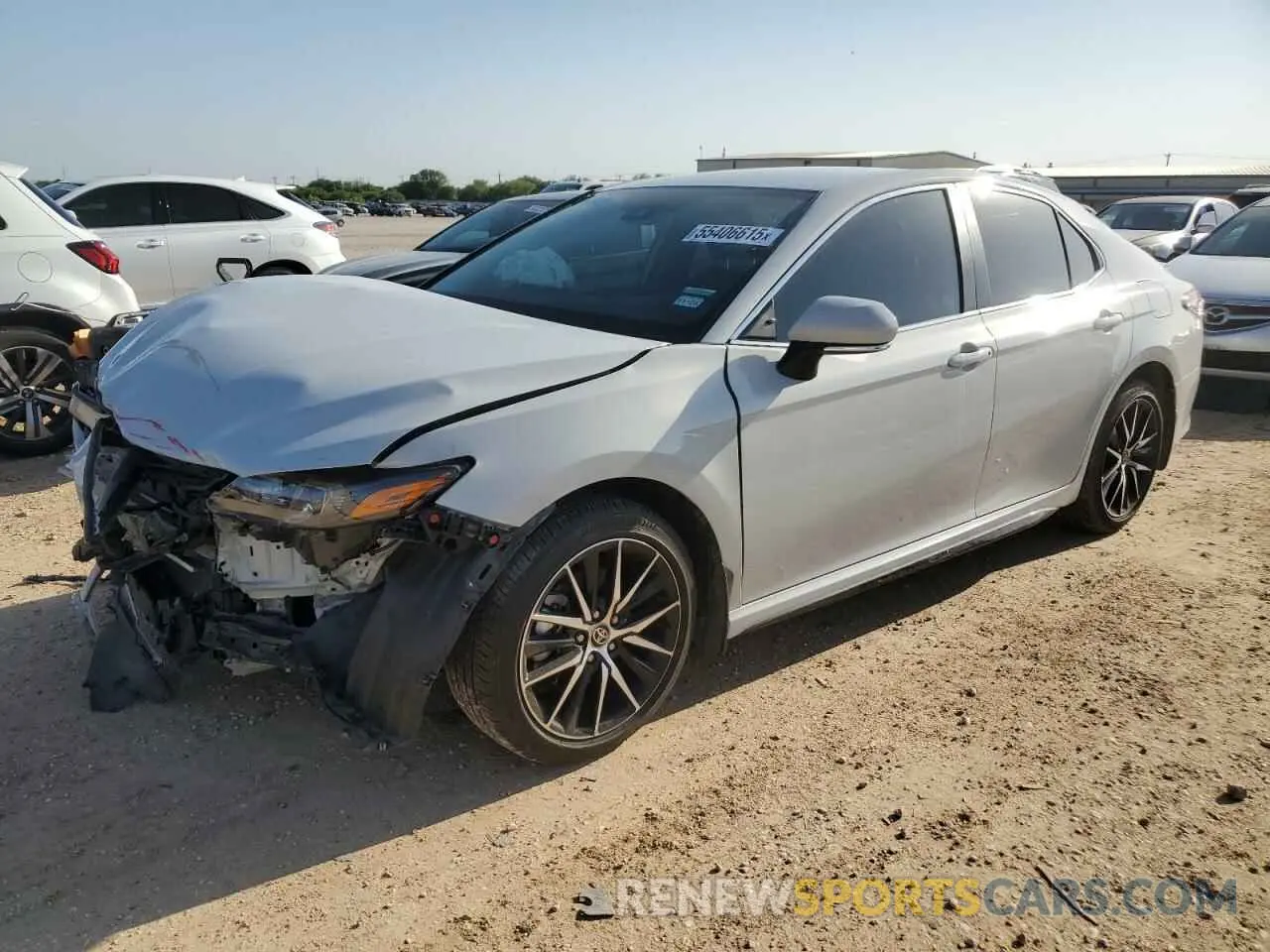 1 Photograph of a damaged car 4T1G11AKXPU121392 TOYOTA CAMRY 2023