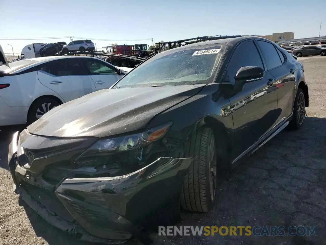 1 Photograph of a damaged car 4T1G11AKXPU134112 TOYOTA CAMRY 2023